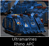 Ultramarines Rhino APC