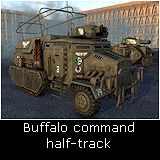Buffalo command half-track