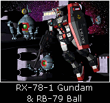 RX-78-1 Gundam Prototype space trial