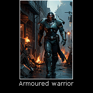Armoured warrior