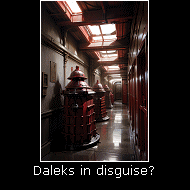Daleks in disguise?