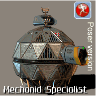 Mechonoid Specialist - click to download Poser file