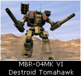 Destroid tomahawk