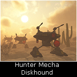 Hunter Mecha Diskhound