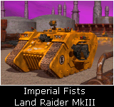 Imperial Fists Land Raider MkIII