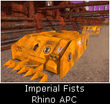 Imperial Fists Rhino APC