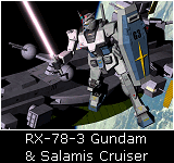 RX-78-3 Gundam & Salamis