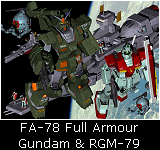 FA-78 Full Armour Gundam & RGM-79