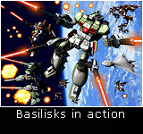 Basilisks in Action