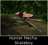 Hunter Mecha Skateboy